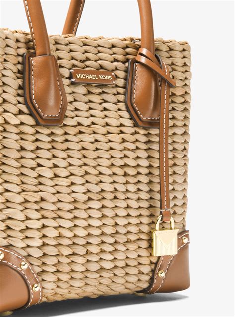 michael kors malibu straw crossbody|Michael Kors Straw Designer Handbags: Totes, Crossbody, .